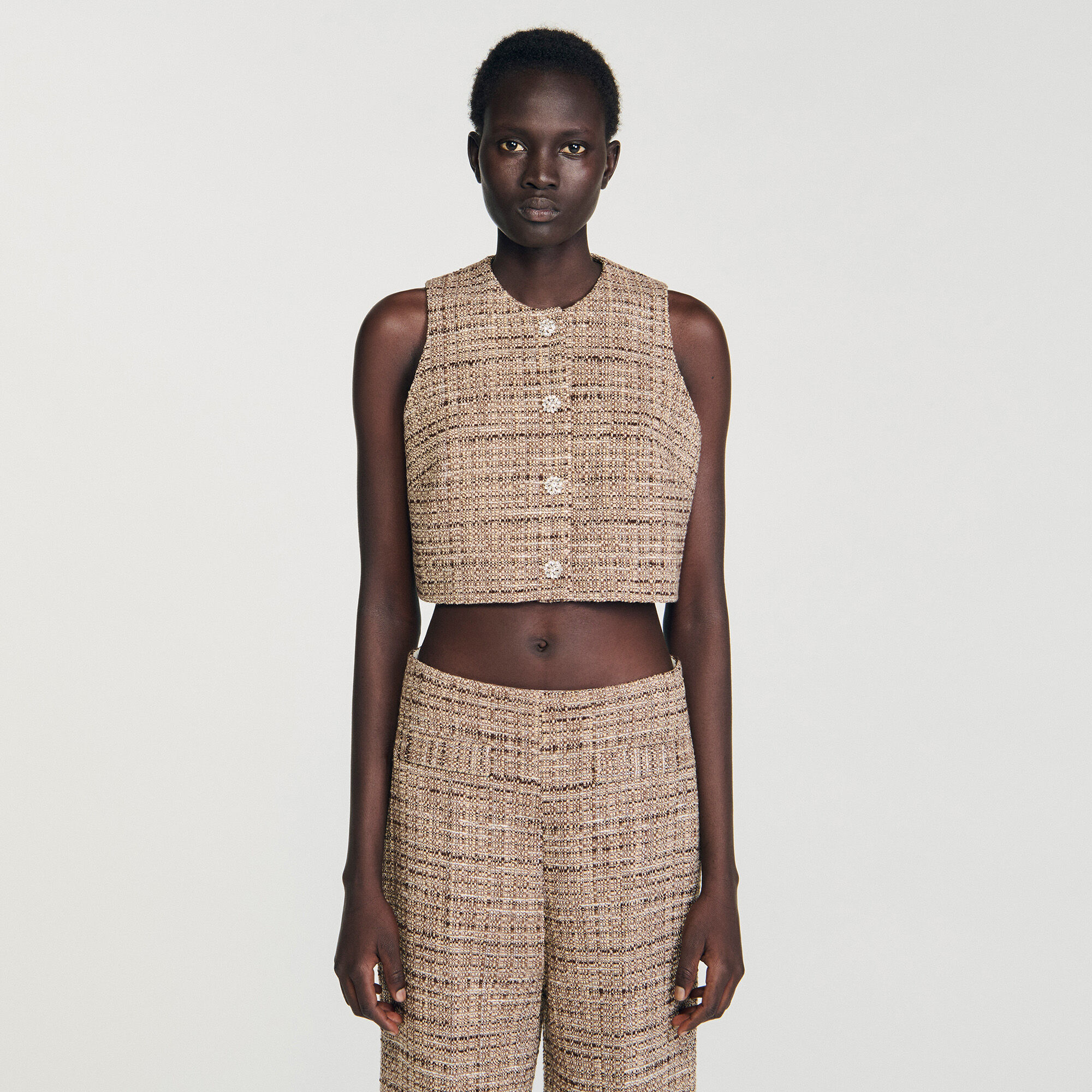 Top aus Tweed