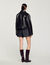 Blouson aus Leder im Vintage-Stil