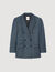 Gestreifter taillierter Blazer