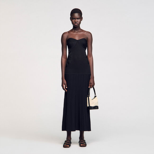 Bustierkleid aus Strick