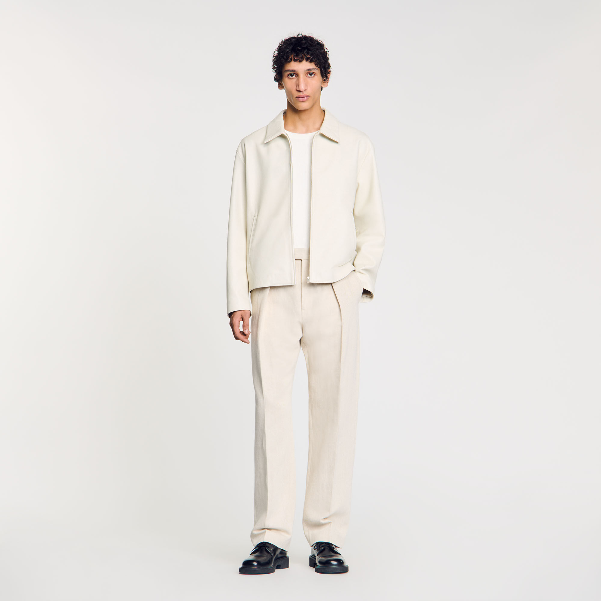 Blouson aus Leder