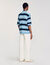 Gestreiftes Poloshirt aus Strick