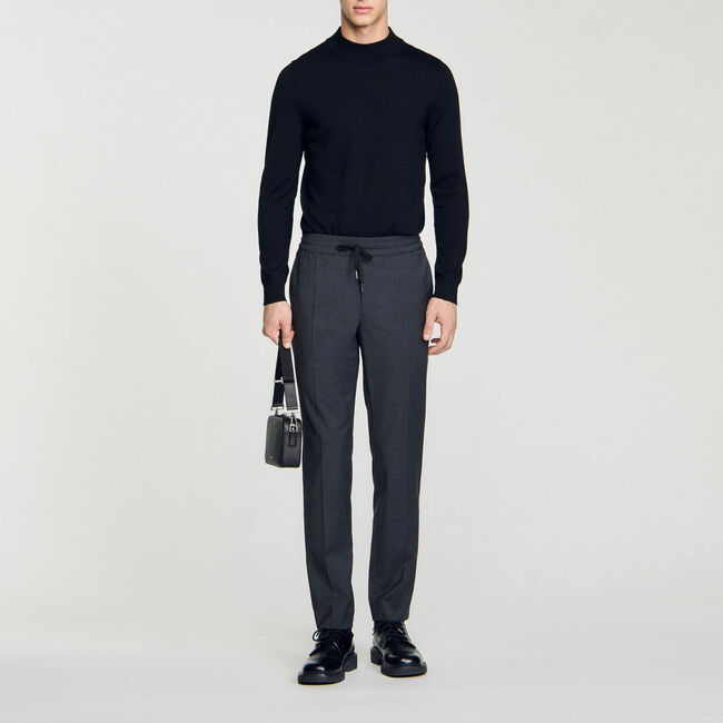 Elastische Hose mit geradem Schnitt - Herren | Sandro