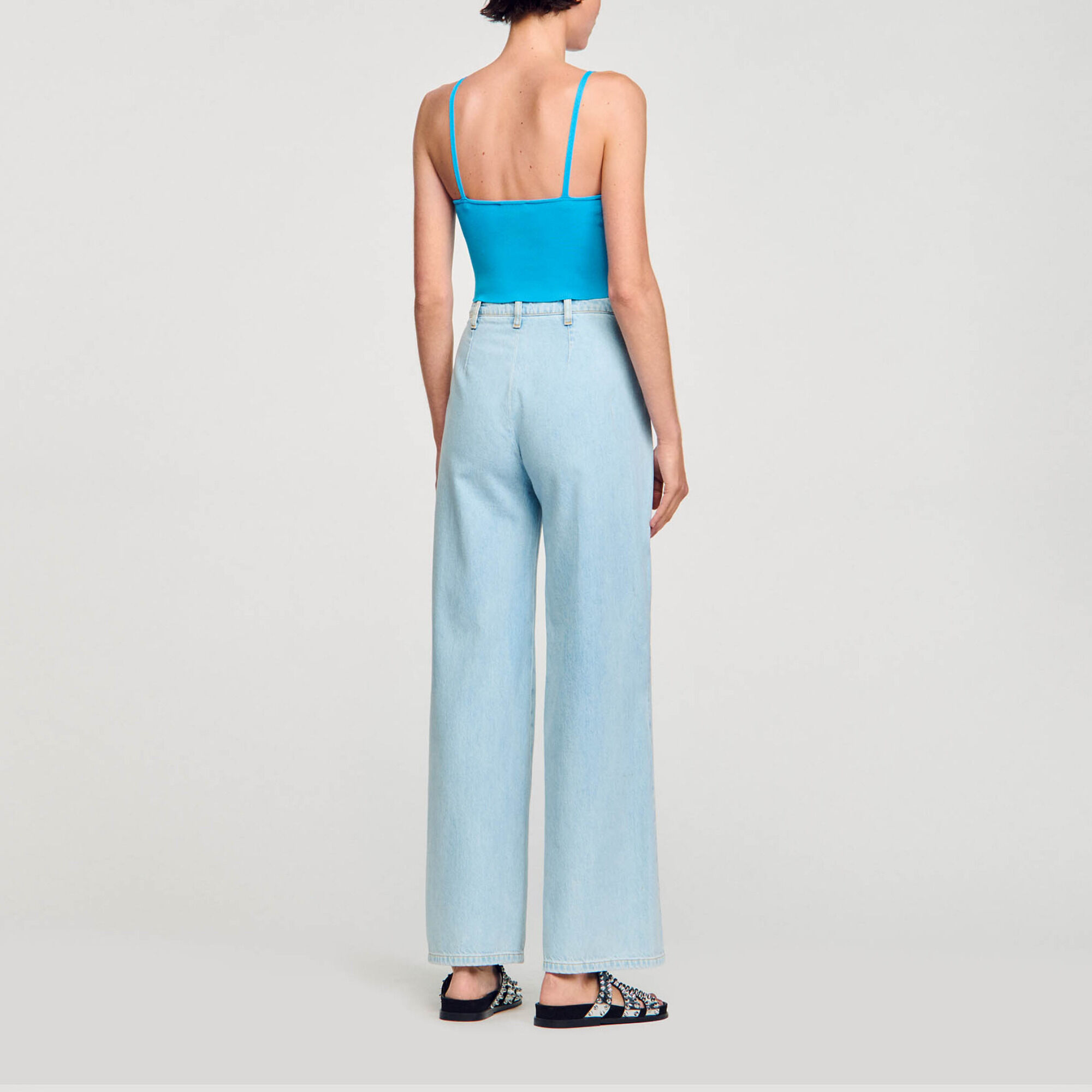 Bustier mit Strass in Muschelform