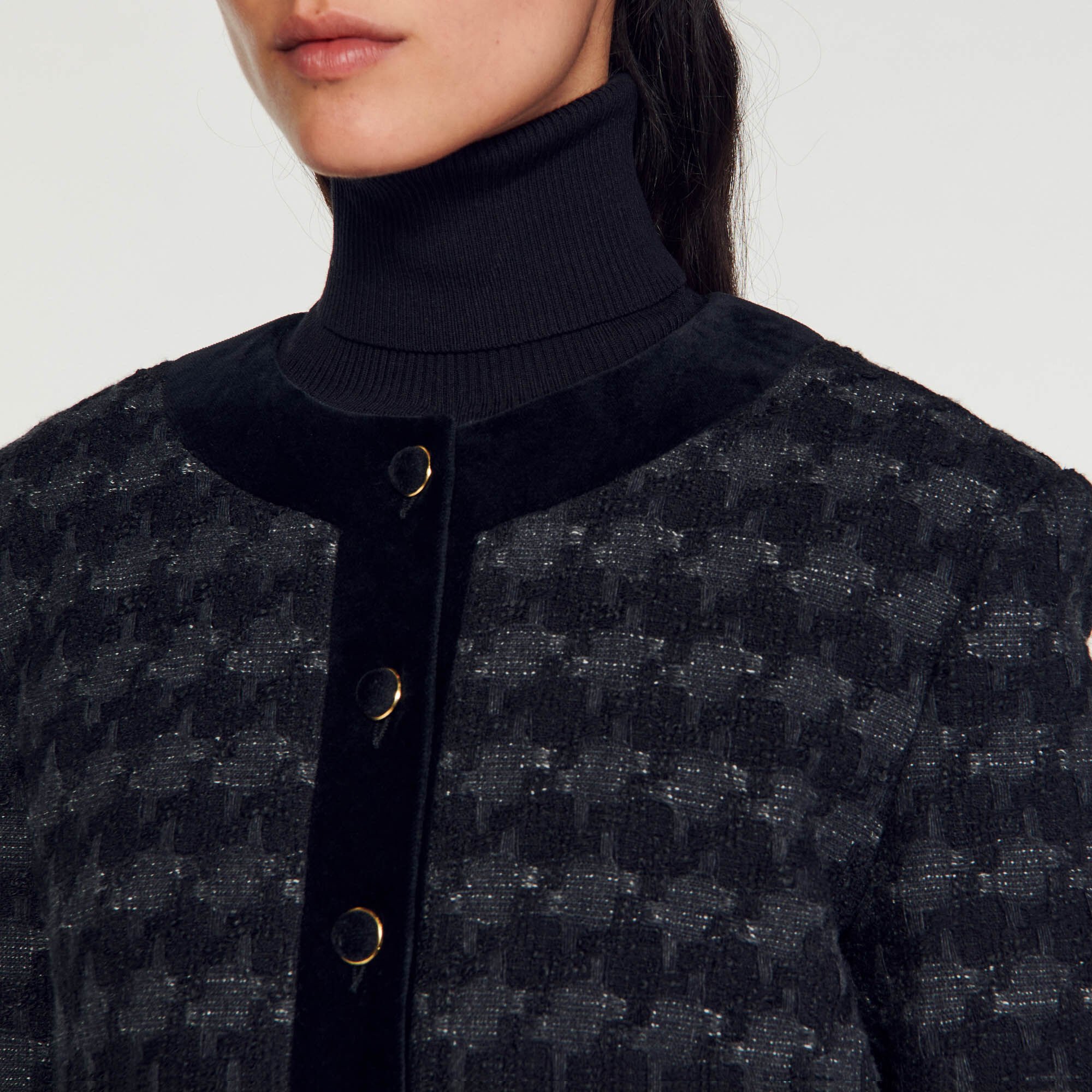 Kurze Jacke aus Tweed