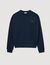 Oversize-Sweatshirt mit Leder-Patch