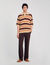 Gestreiftes Poloshirt aus Strick