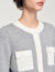 Zweifarbiger Cardigan