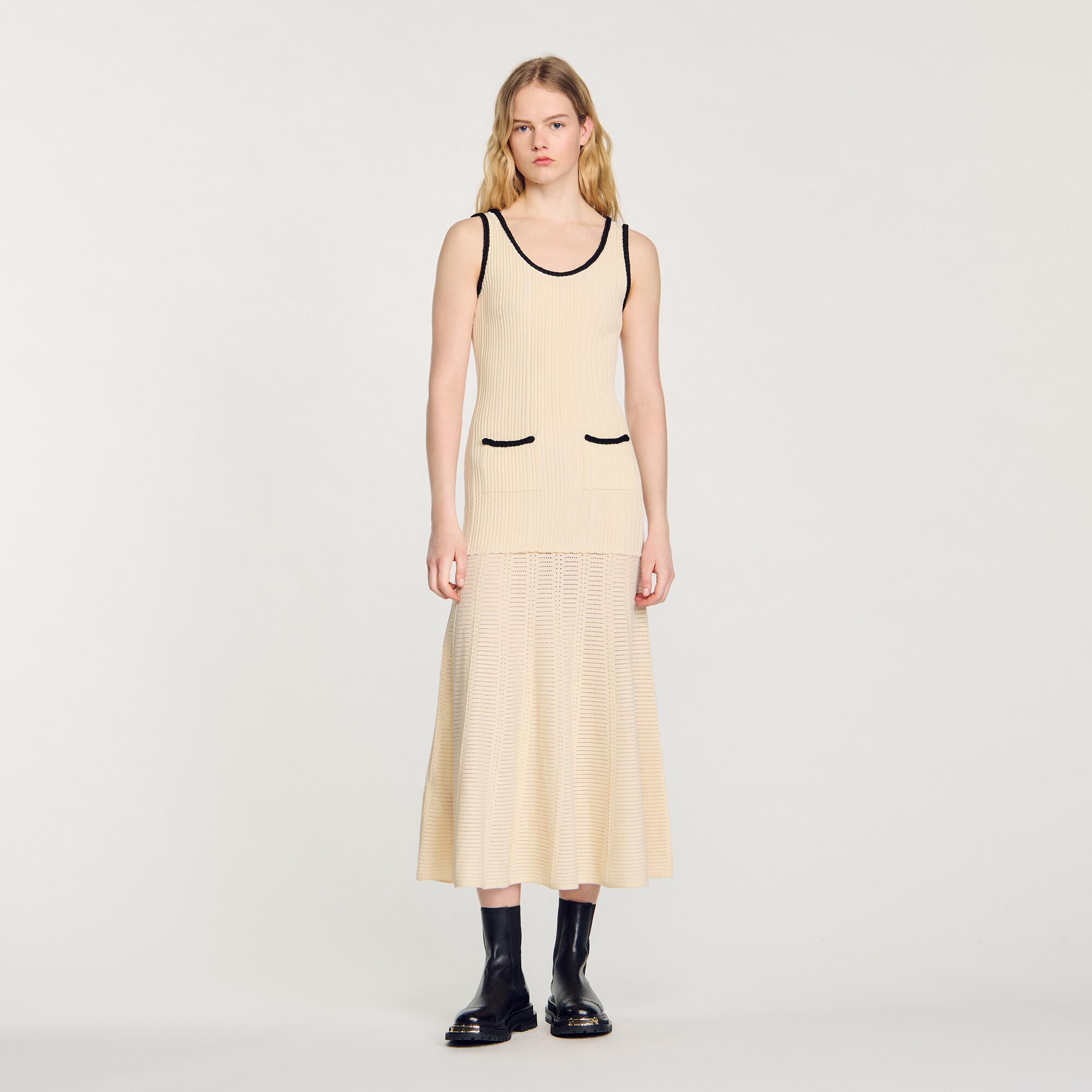Kleid aus Pointelle-Strick