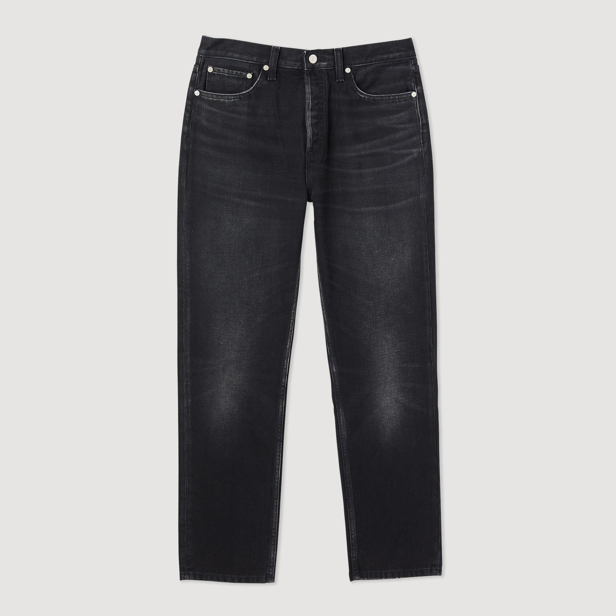 Gerade Jeans aus Bio-Baumwolle