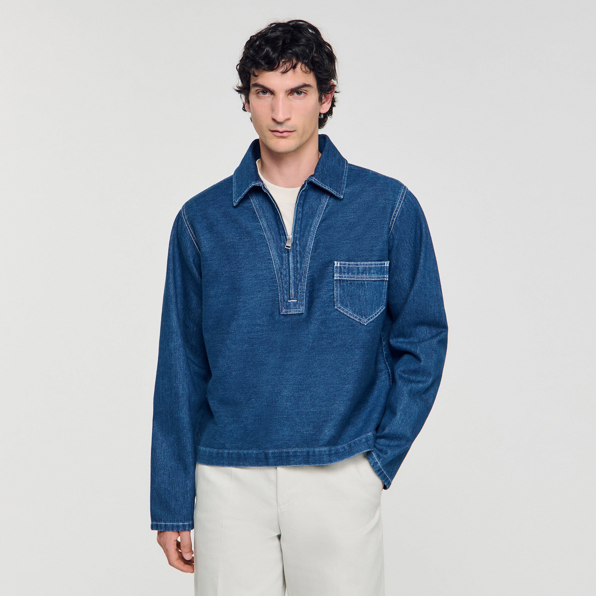 Tunika aus Denim