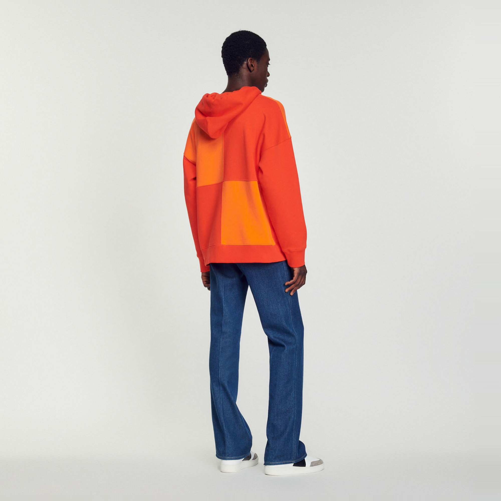 Oversize-Hoodie aus Molton