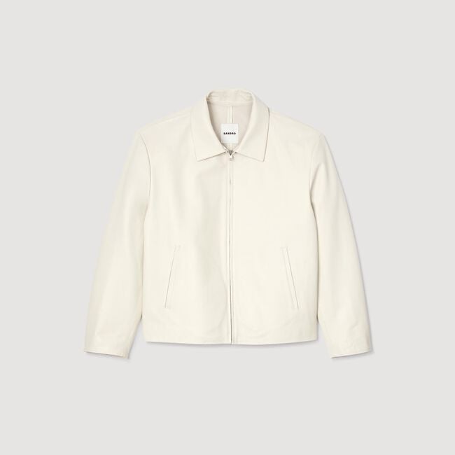 Blouson aus Leder