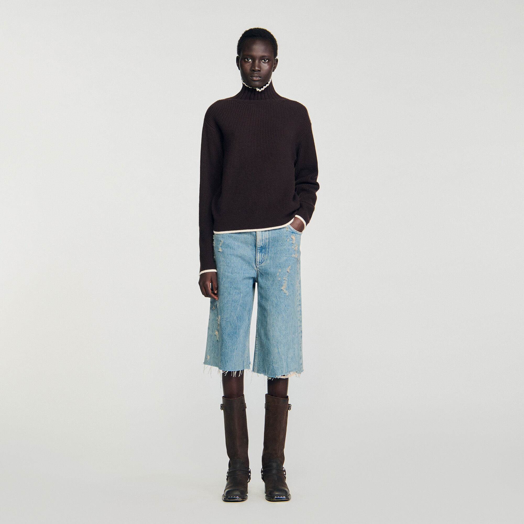 Rollkragenpullover