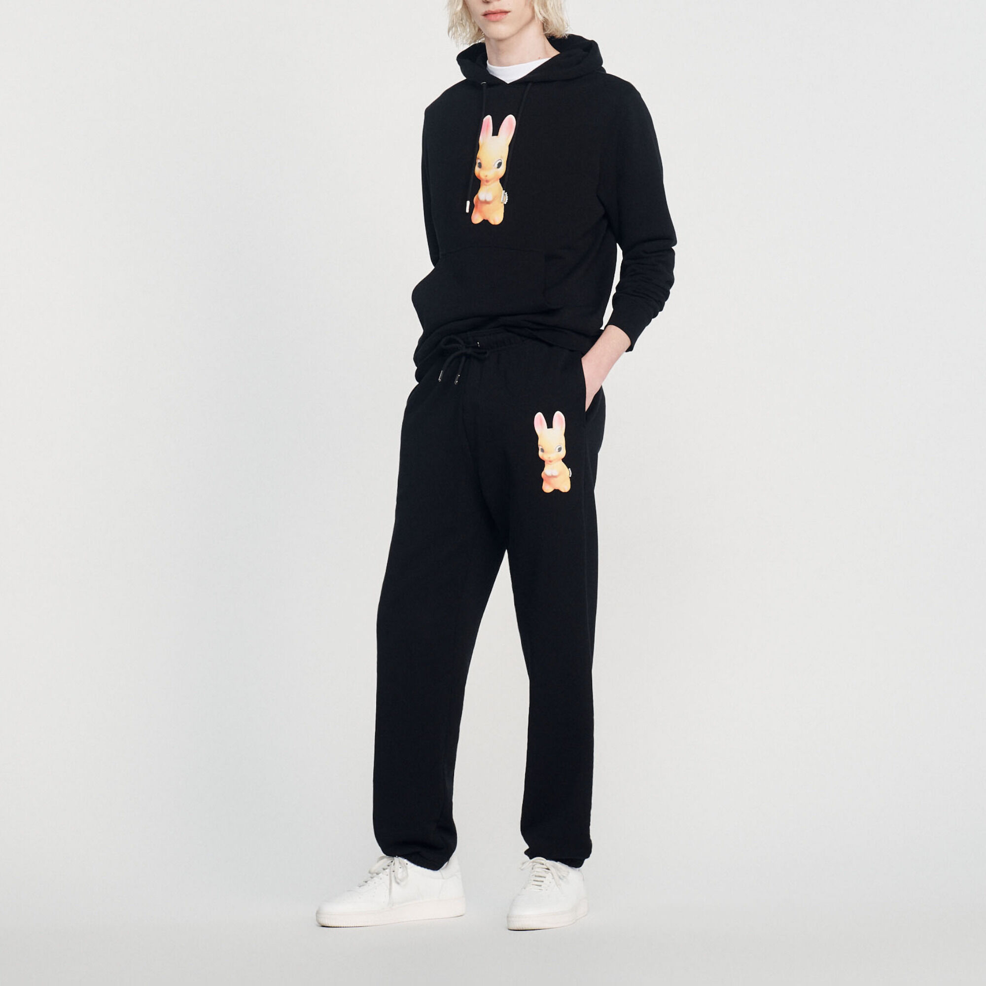 Jogginghose mit Bunny-Aufdruck