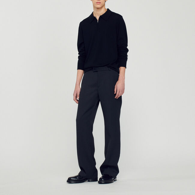 Polopullover aus Strick