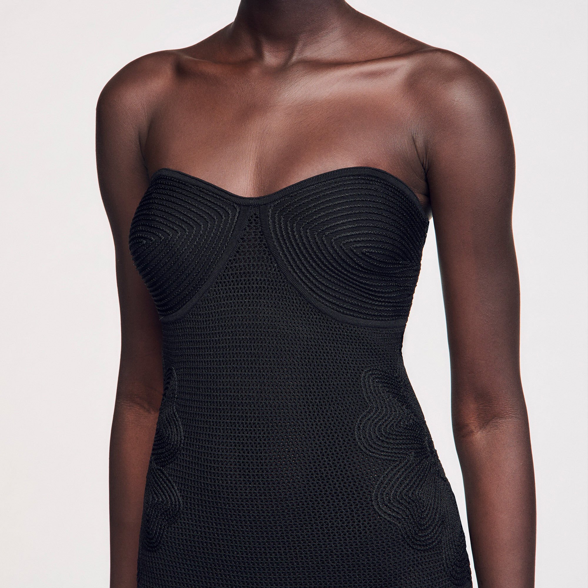 Bustierkleid aus Strick