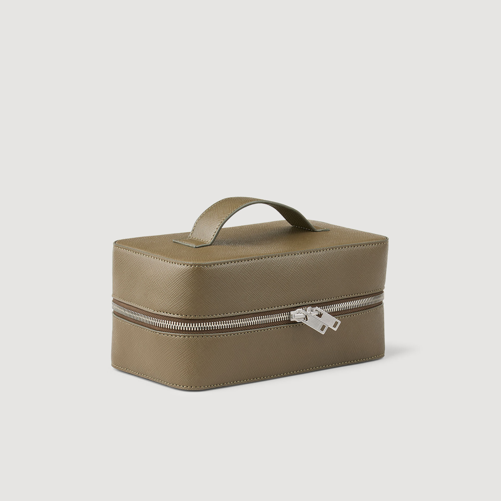 Kulturtasche rekonstituiertes Leder