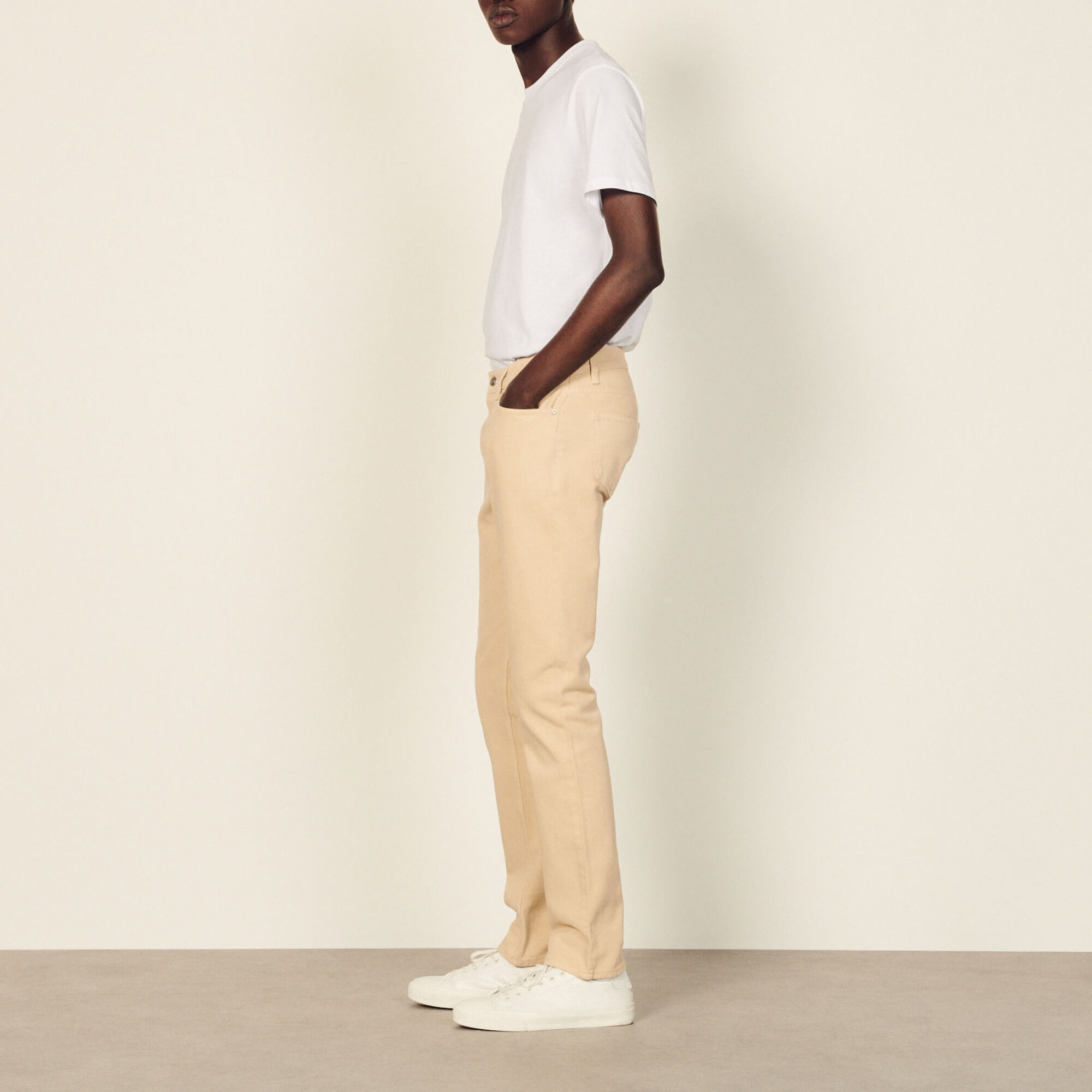 Slim-Jeans aus Baumwolle