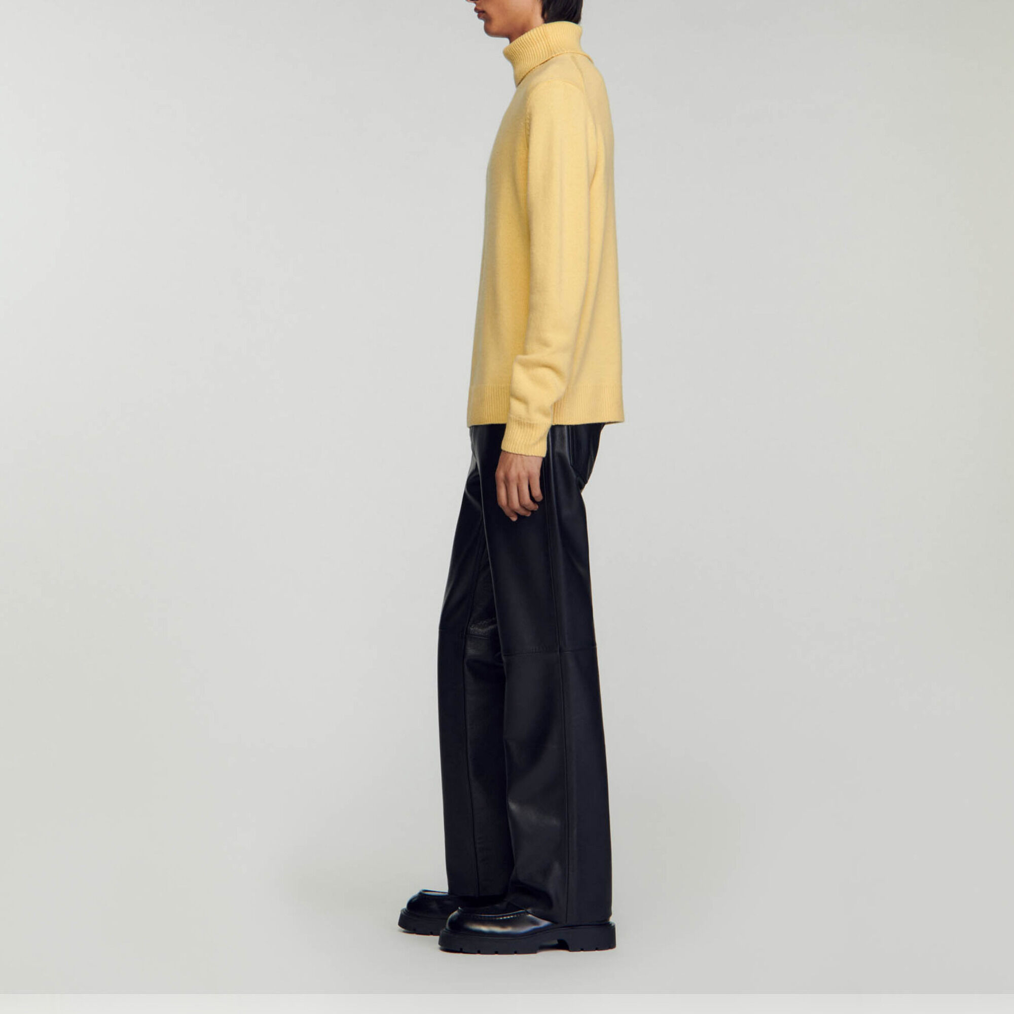Rollkragenpullover aus Wolle & Kaschmir
