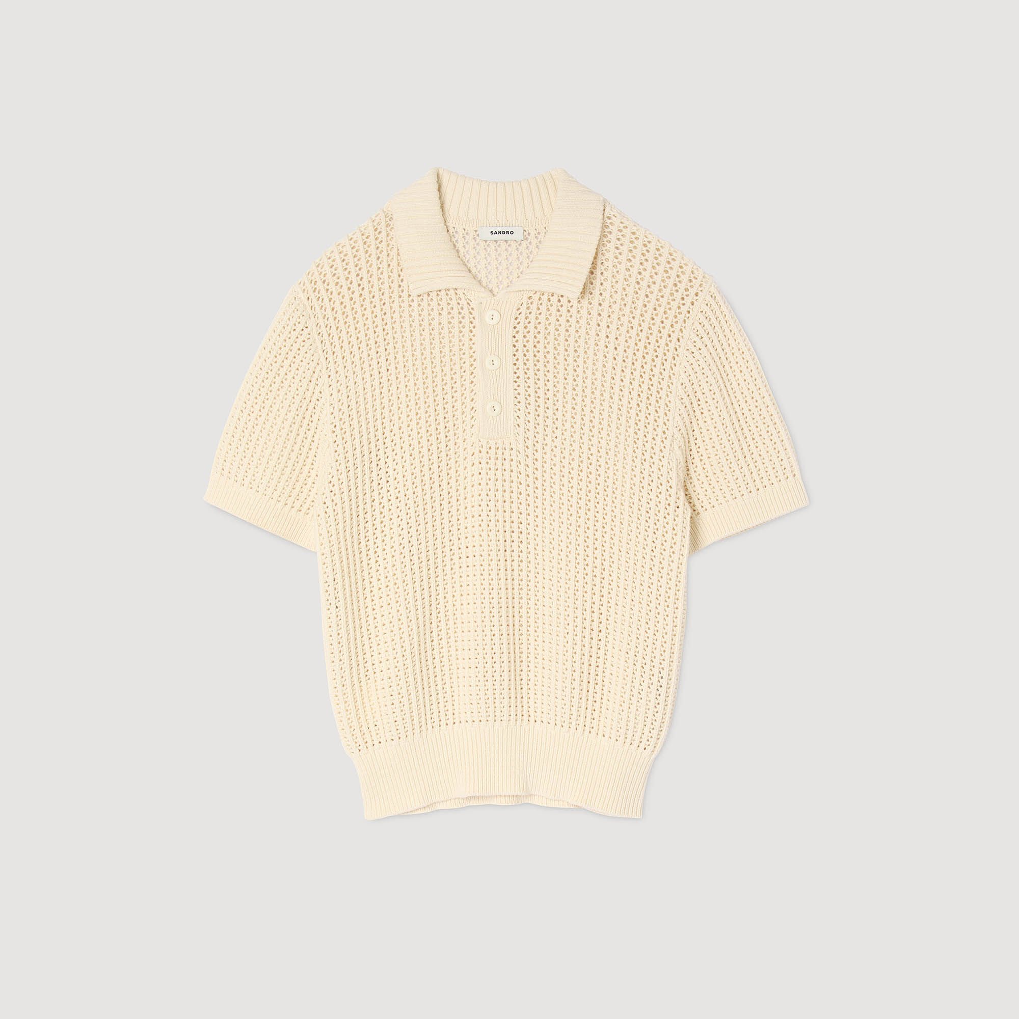 Poloshirt aus Baumwolle mit Polokragen