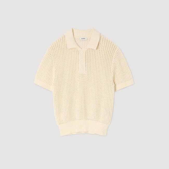 Poloshirt aus Baumwolle mit Polokragen