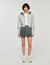 Sweatshirt-Blouson mit Kapuze
