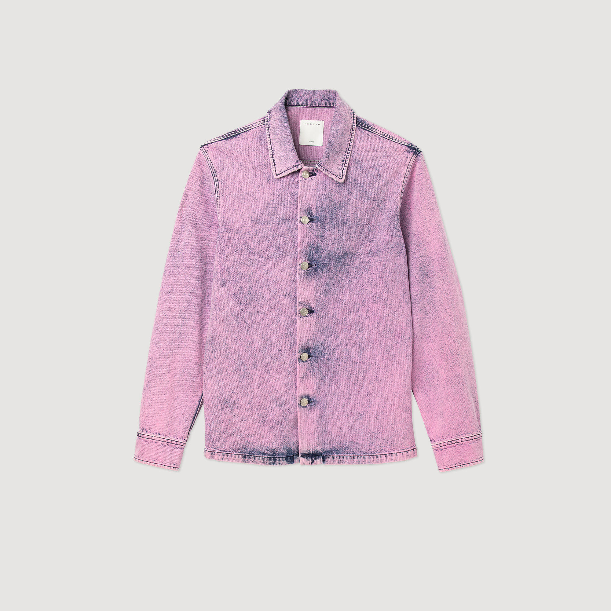 Verwaschener Worker Blouson
