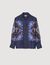 Hemdbluse aus Seide mit Druckmotiv