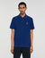 Poloshirt mit Leder-Logo