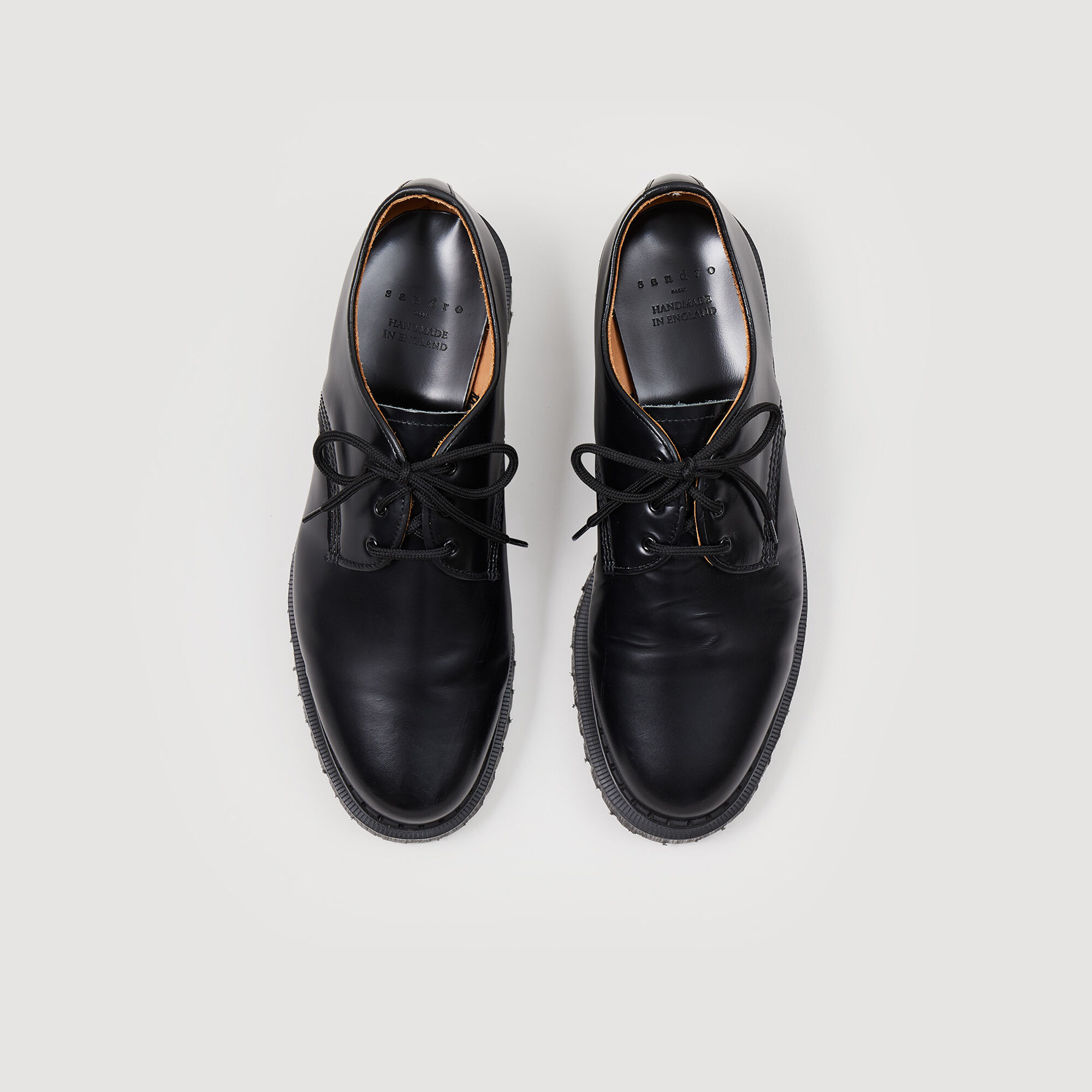 Derby-Schuhe mit Spikes