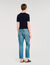 Zweifarbiger kurzer Pullover