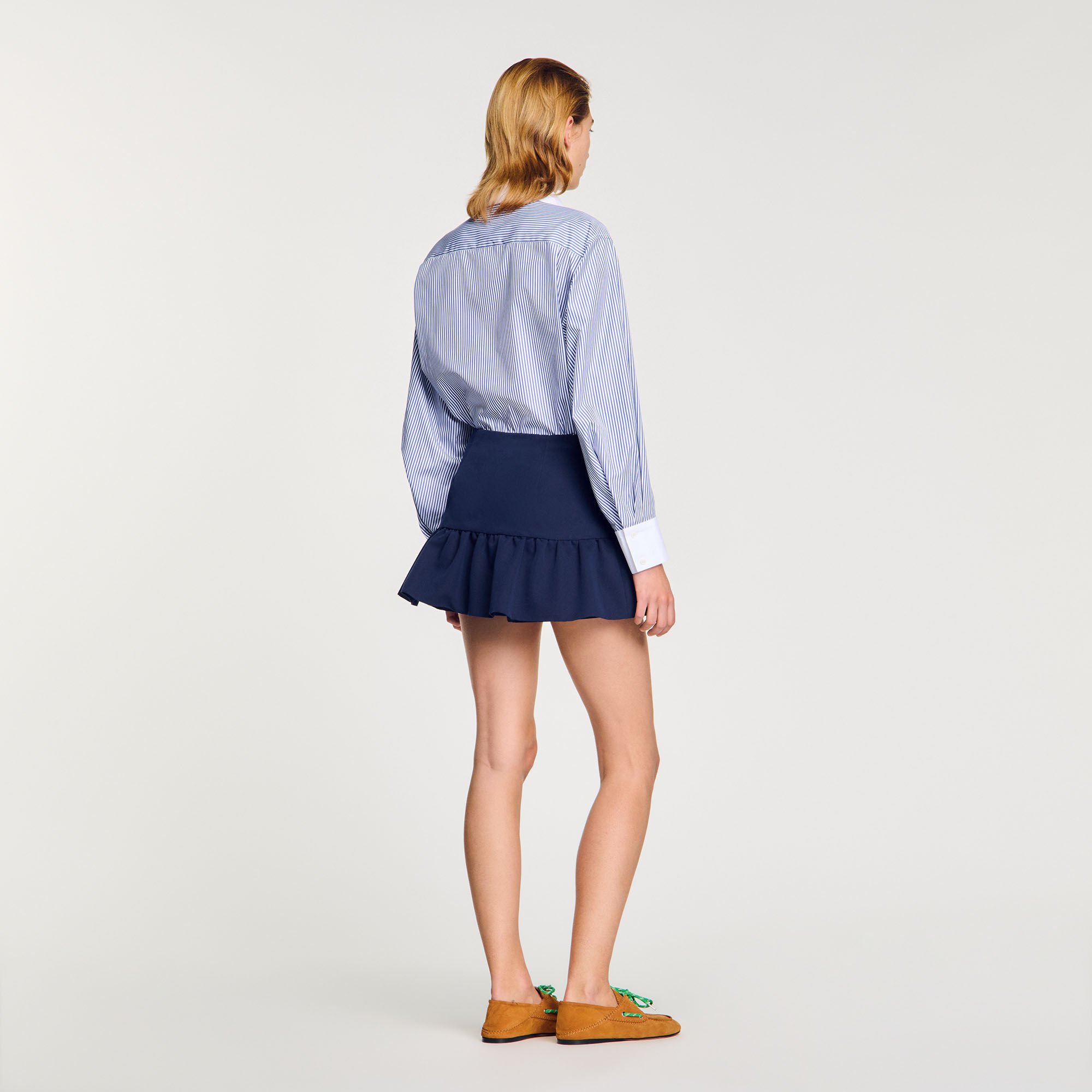 Shorts mit Volant