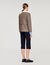 Blazer mit Hahnentrittmuster