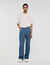 Baggy-Jeans mit Seilmuster