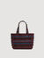 H&auml;keltasche mit Perlen