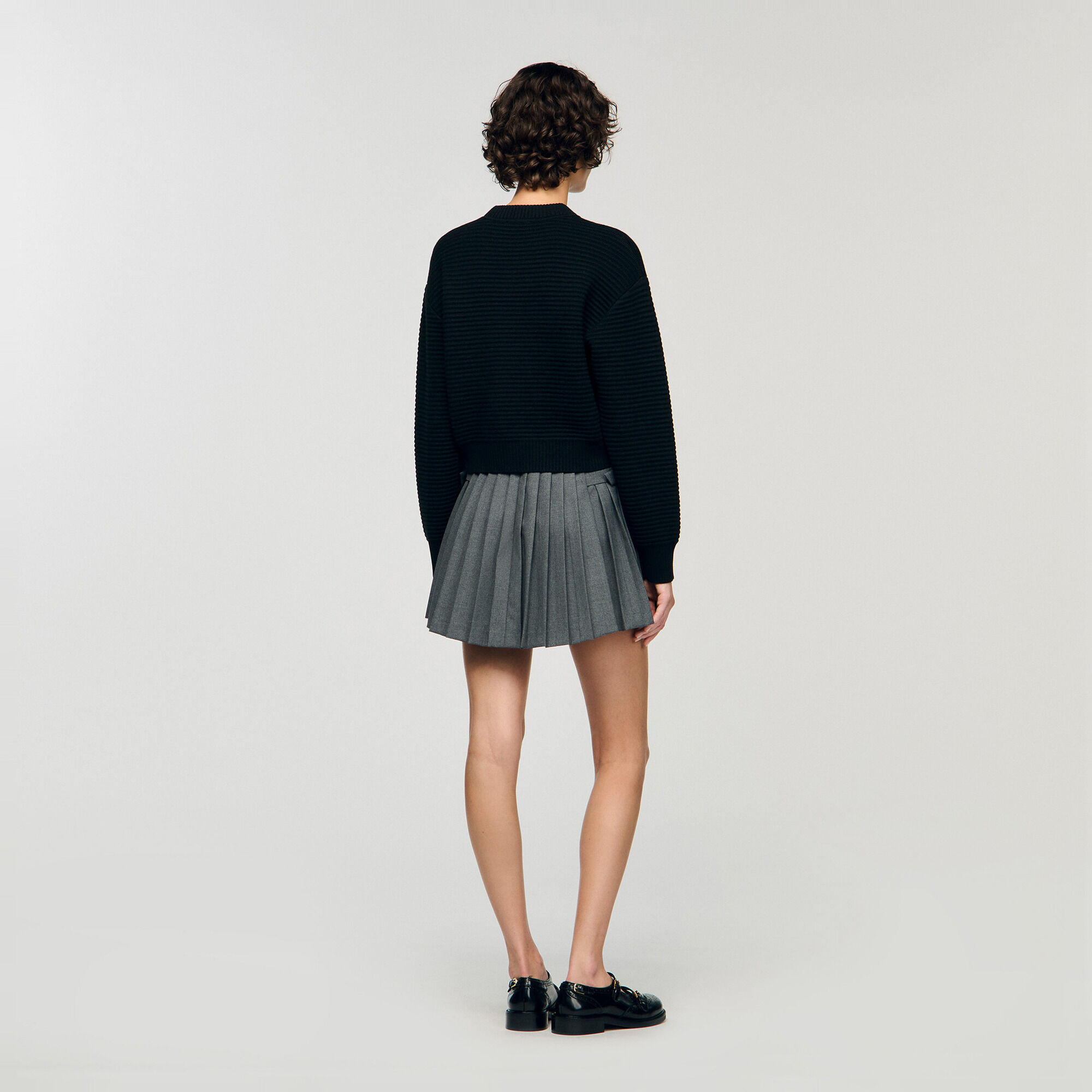 Cardigan aus texturiertem Strick - Damen | Sandro