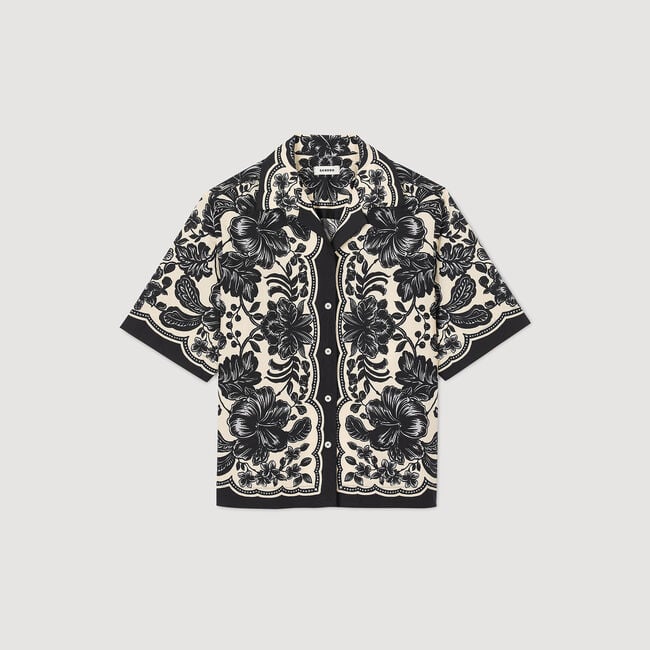 Hemd mit Blumenprint