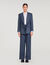 Gestreifter taillierter Blazer
