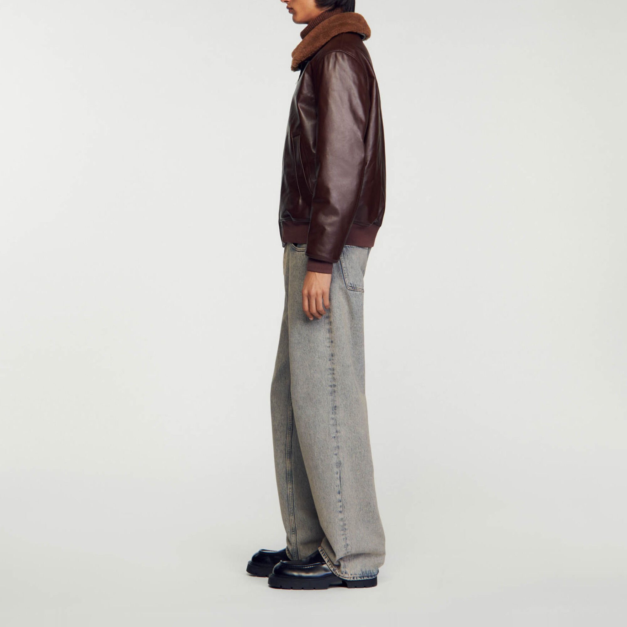 Lederjacke