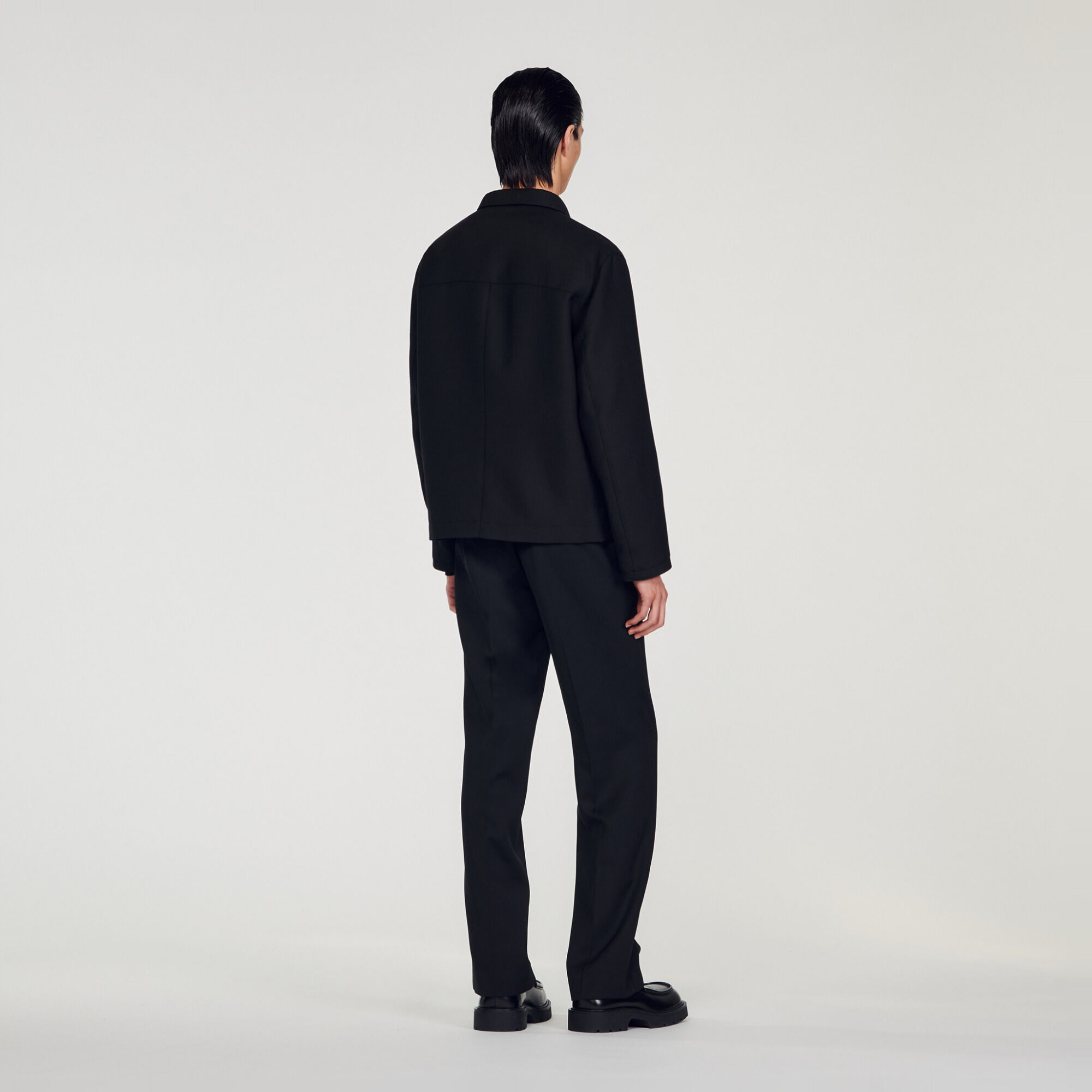 Jacke aus Woll-Mischgewebe