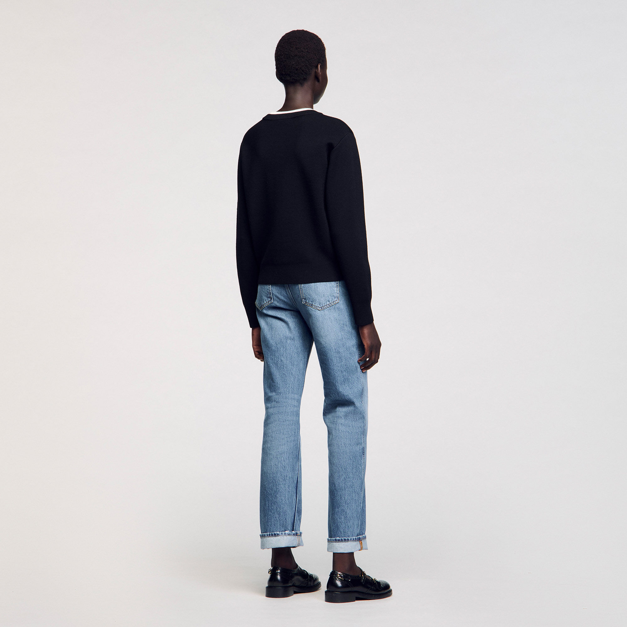 Pullover aus Wollgemisch