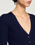 Cardigan aus Rippstrick