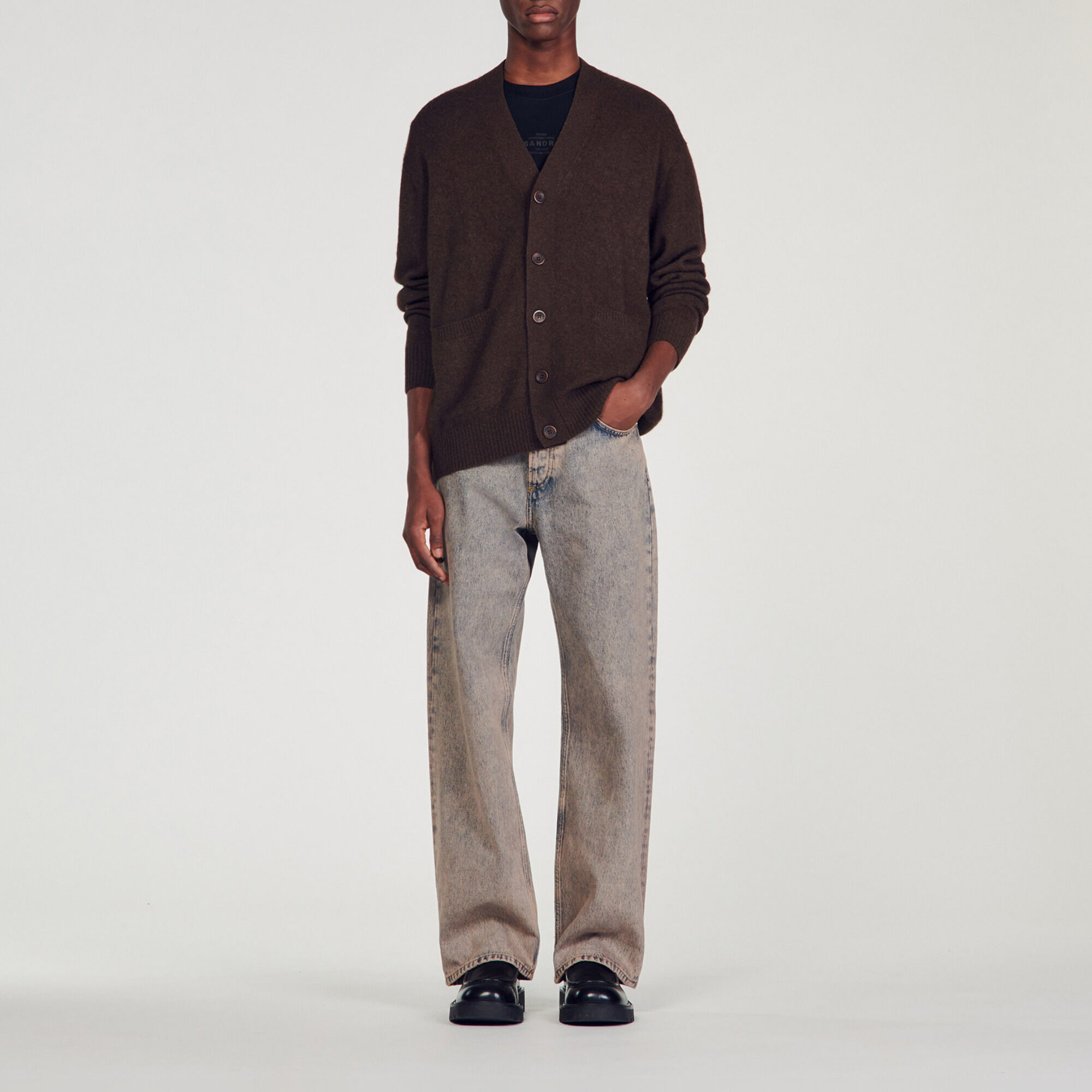 Cardigan aus Yakwolle