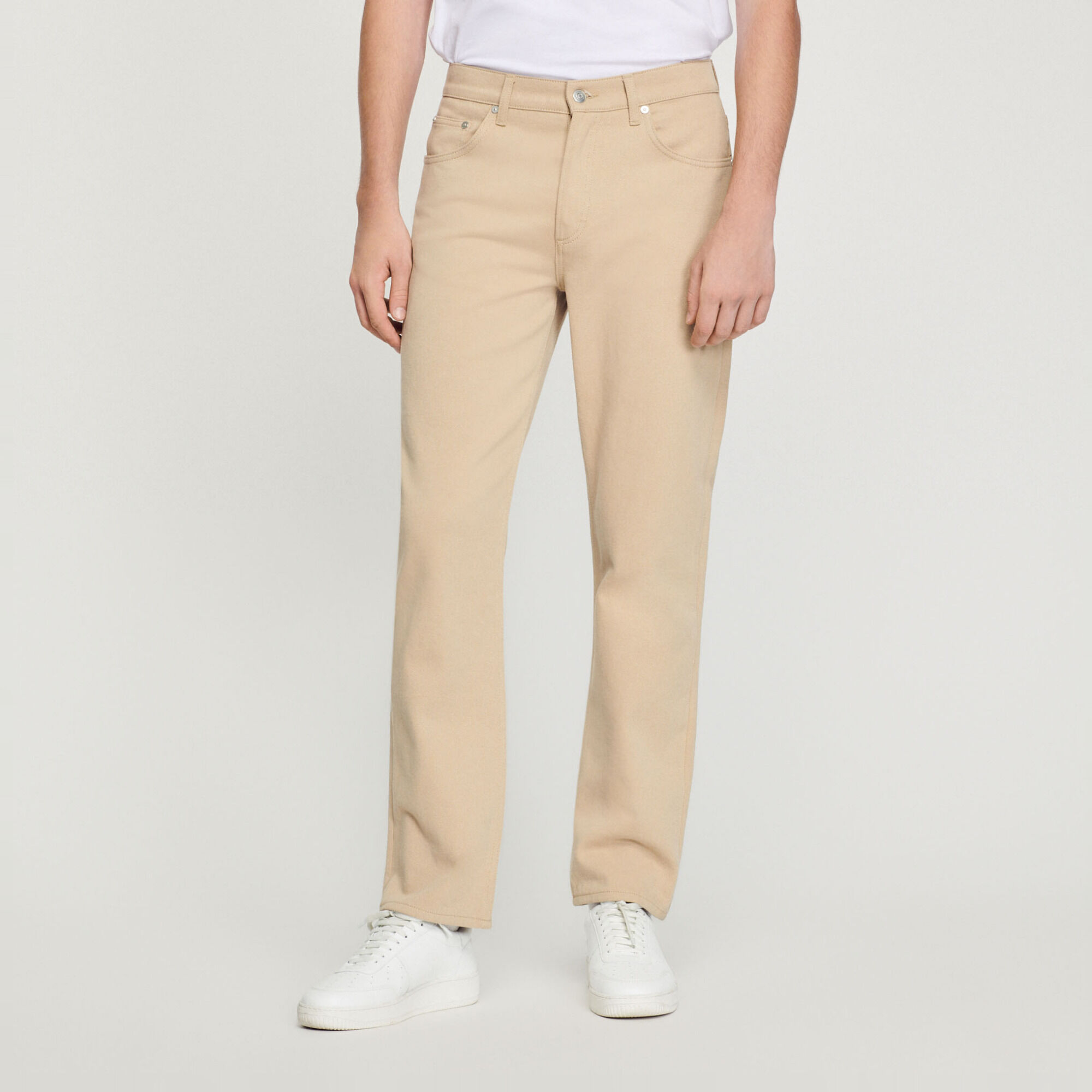 Gerade Jeans aus Baumwolle