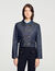 Taillierter Blazer aus Denim