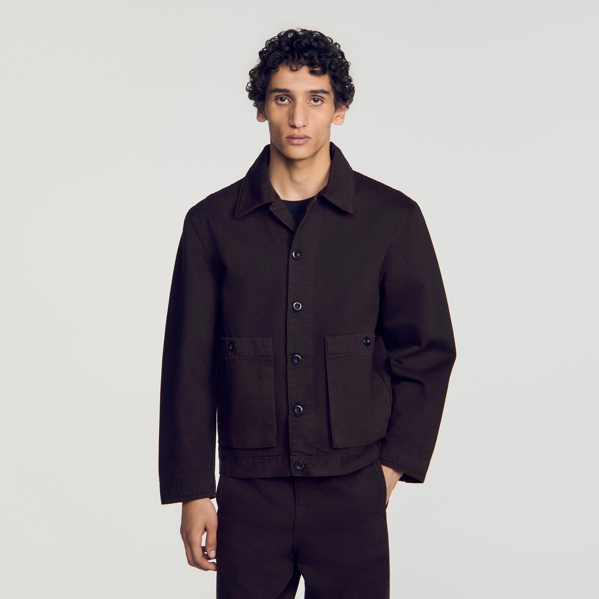 Worker-Jacke aus Denim