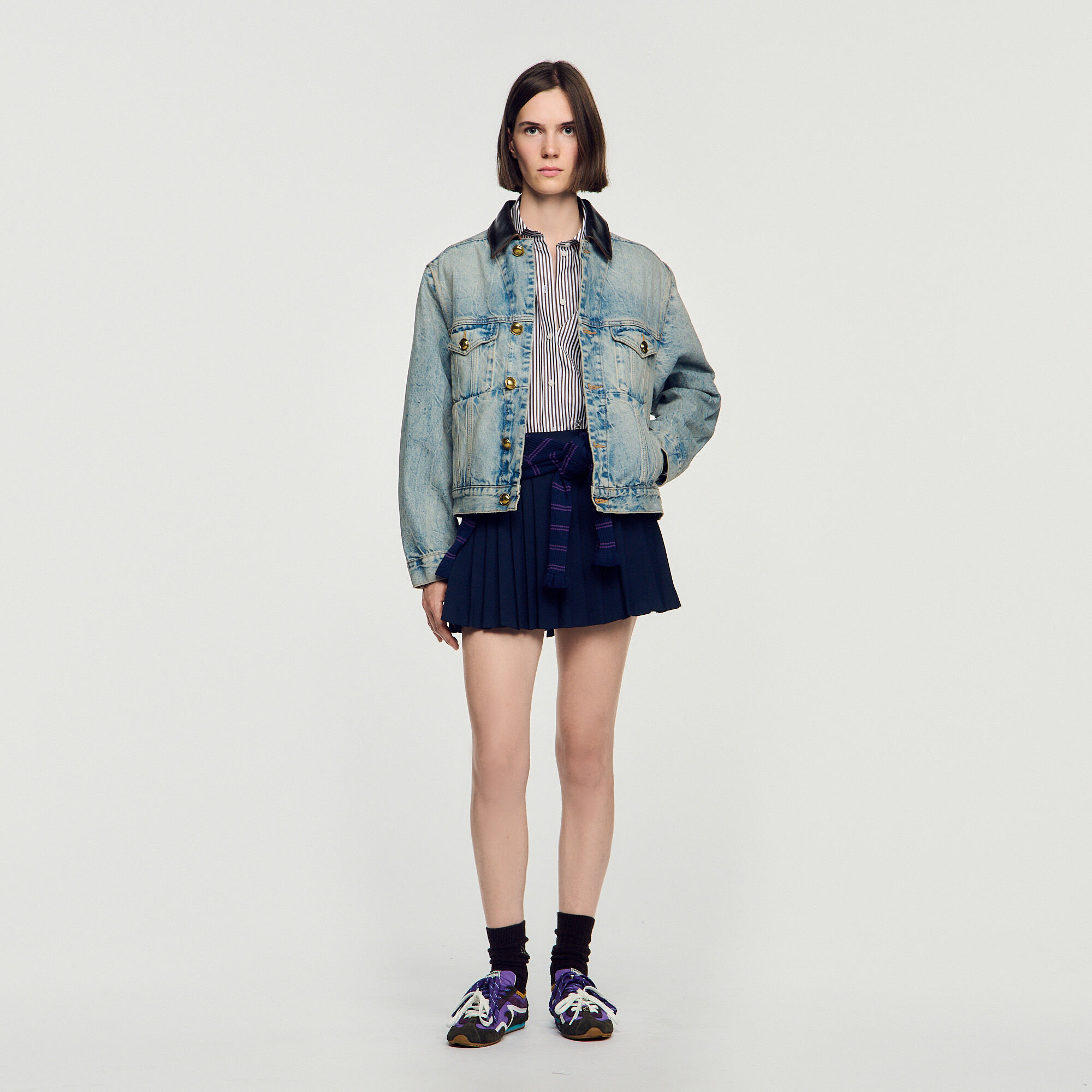 Hosenrock mit Falten - Damen | Sandro