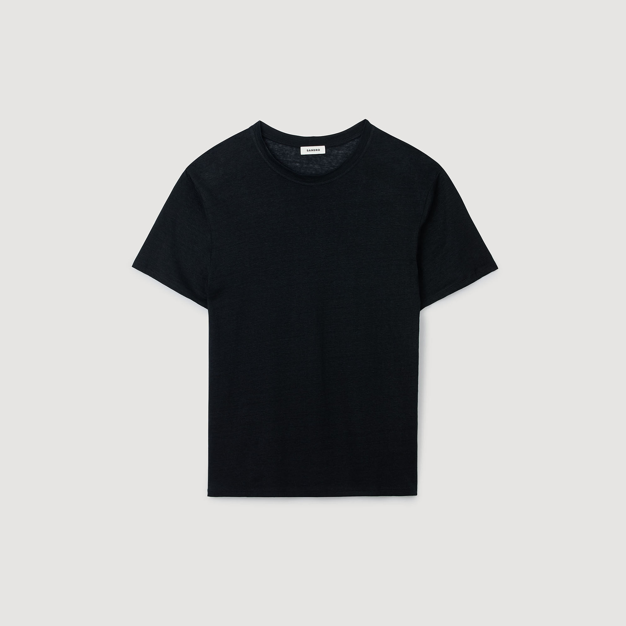 T-Shirt aus zertifiziertem Leinen