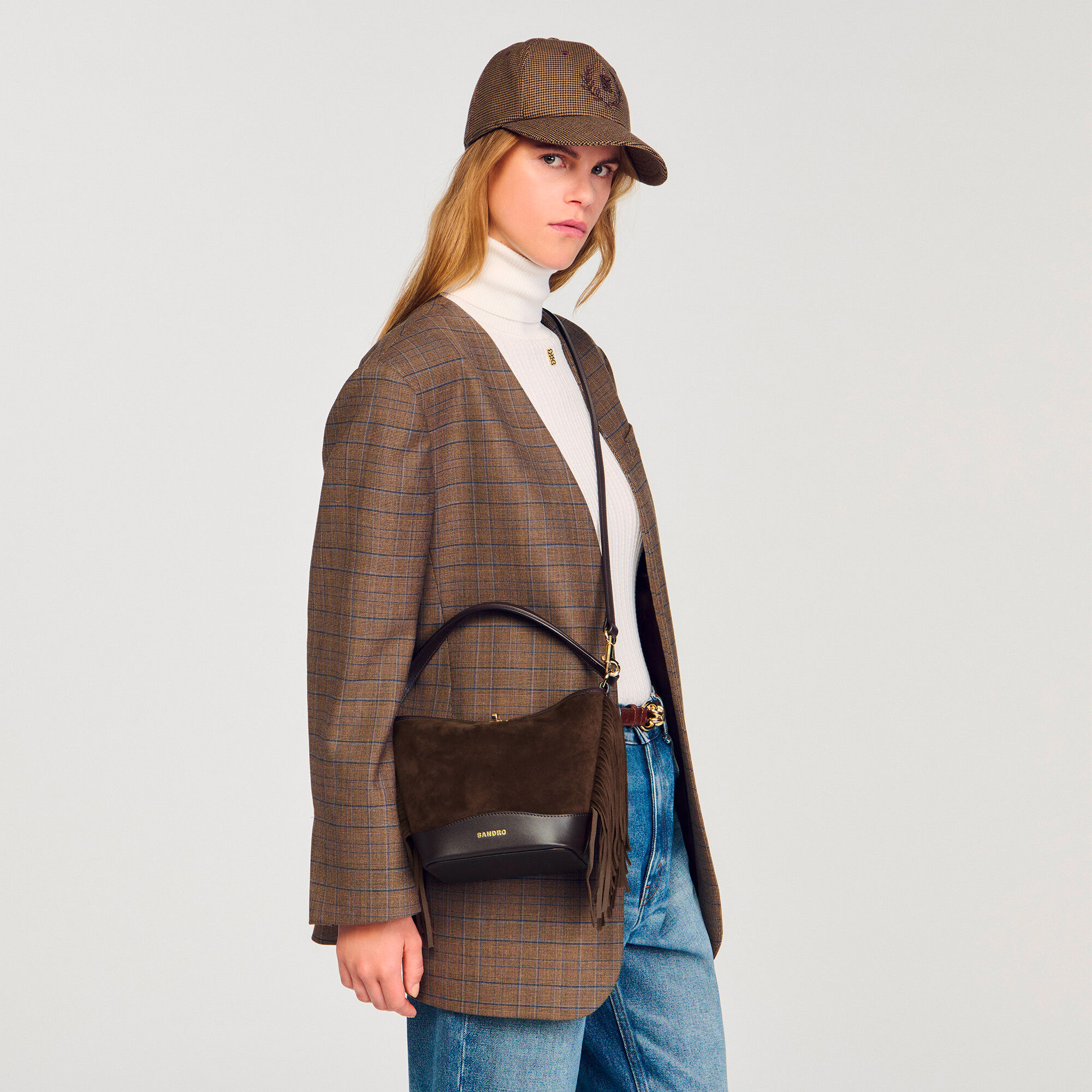 Beuteltasche TANGOSO mit Fransen